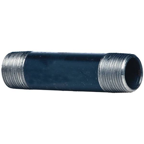 Southland 1-1/4 In. X 10 In. Black Steel Mpt Nipple