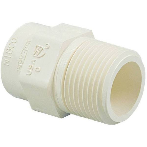 Nibco, 1 " Cpvc-Cts Slip-Jo"T X Mpt Adapter Fittin