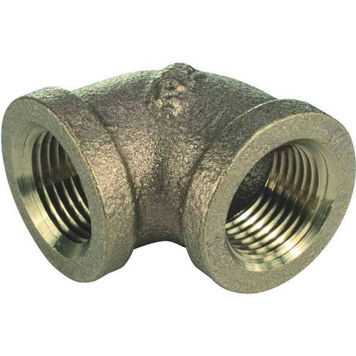 ProPlus 90 Degree Elbow, Lead Free, 1/4", Brass