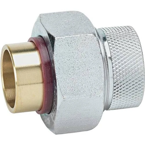 Homewerks 1-1/4 In. Galvanized Steel Fip X Sweat Dielectric Union
