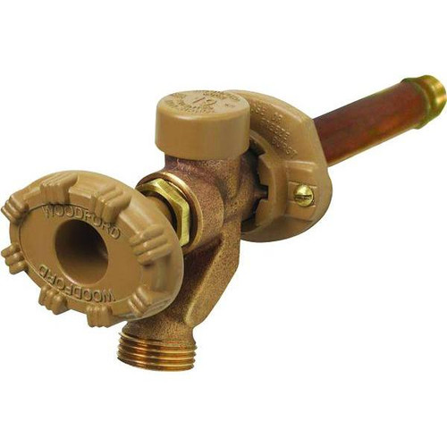 Woodford 1/2" X 1/2" Brass Sweat X Mpt X 6" L Freeze-Resistant Anti-Rupture Sillcock Valve