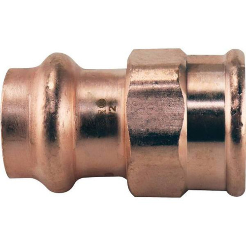 Apollo 1/2 In. X 1/2 In. Copper Press X Fpt Female Adapter