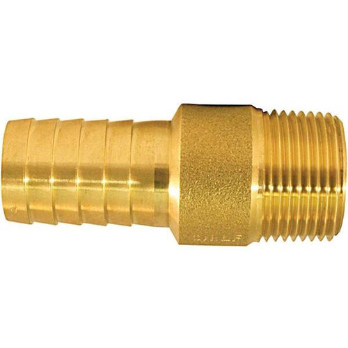 Apollo 3/4 In. Brass Insert X Mpt Adaptor