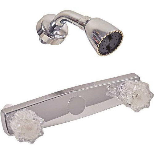 Danco 1-Spray 2-Handle 8 Rv Shower Faucet With Arm (Chrome)