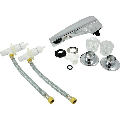 Danco 2-Handle Wall Mount Roman Tub Faucet (Chrome) (For Mobile Home Garden Tubs)