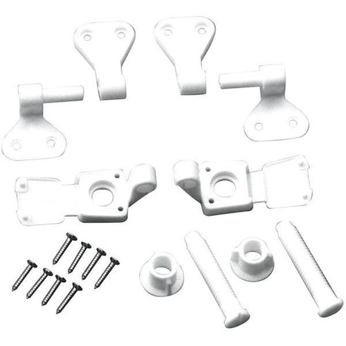 Everbilt Toilet Seat Hinges (White)