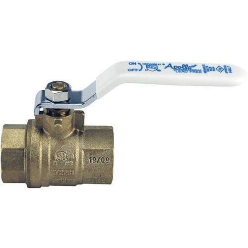 Apollo 3/4 X 3/4 Lead Free Brass Fnpt X Fnpt Full-Port Ball Valve
