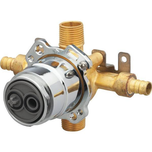 Gerber Treysta Crimp PEX Tub And Shower Valve W/ Horizontal Inputs Without Stops