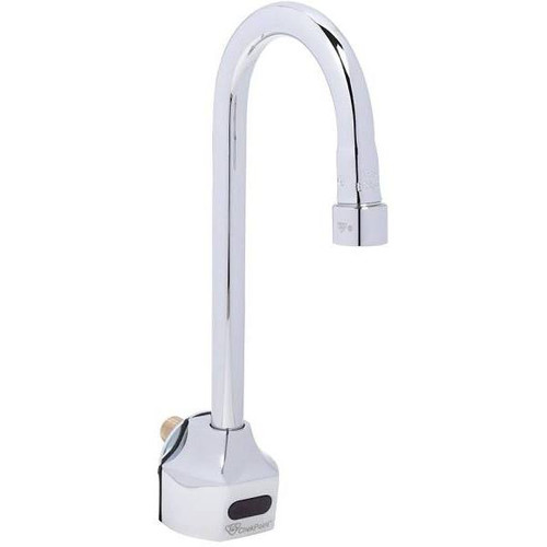 T&s Sensor Touchless Bathroom Faucet Wall Mount (Polished Chrome Plated Brass)