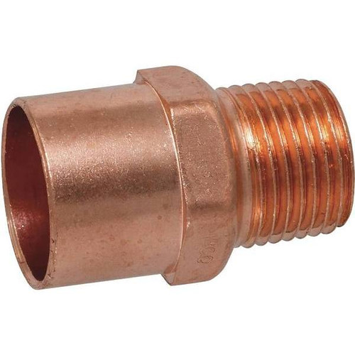 Nibco, 3/4 " X 1 " Copper Pressure Cup Male Adapter Fitting