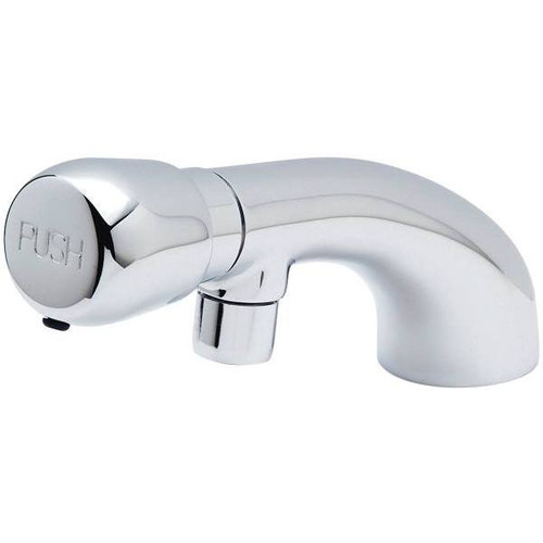 Zurn Single-Handle Deck-Mount Metering Utility Faucet (Chrome)