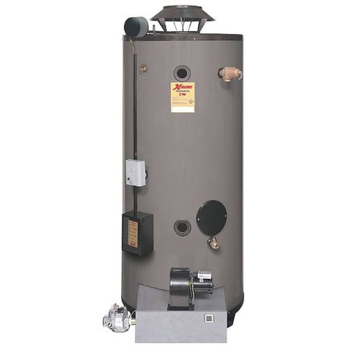 Rheem Commercial Xtreme Heavy Duty 90 Gal. 3-Year 550k BTU Natural Gas Tank Water Heater
