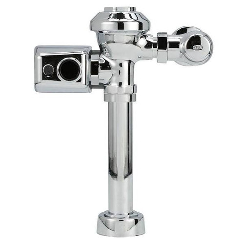 Zurn Aquavantage Av Zer Exposed Sensor Diaphragm Flush Valve Metal Cover Chrome