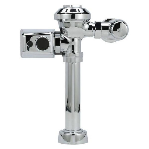 Zurn Aquavantage Av Zer Exposed Sensor Diaphragm Flush Valve 1.1 Gpf Metal