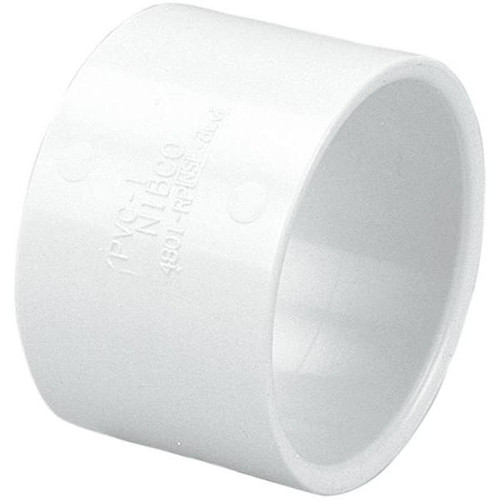 Nibco 3 In. PVC DWV Hub X Hub Repair Coupling