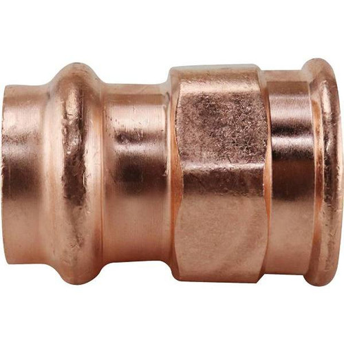 Apollo 3/4 In. X 3/4 In. Copper Press X Fpt Pressure Adapter