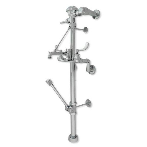 Zurn Aquaflush Exposed Manual Diaphragm Flush Valve 1.28 Gpf Sweat Solder Kit