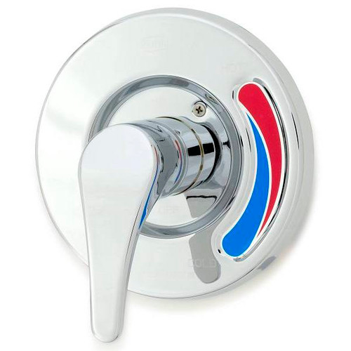 Zurn Temp-Gard III 1-Handle Wall Mounted Trim Kit For Shower Valve In Polished Chrome