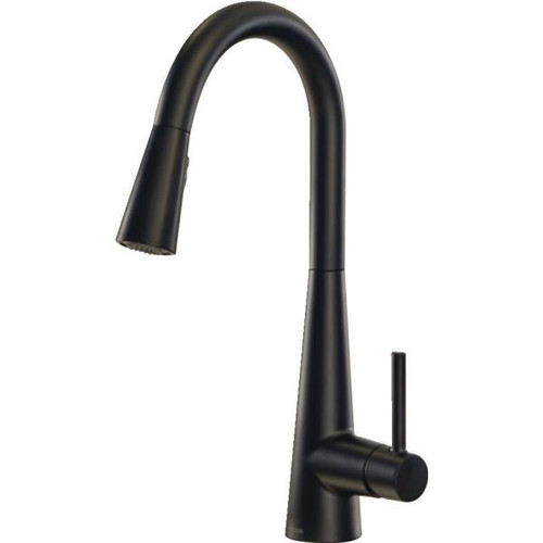 Moen Sleek Matte Black 1.5gpm One-Handle Pulldown Kitchen Faucet