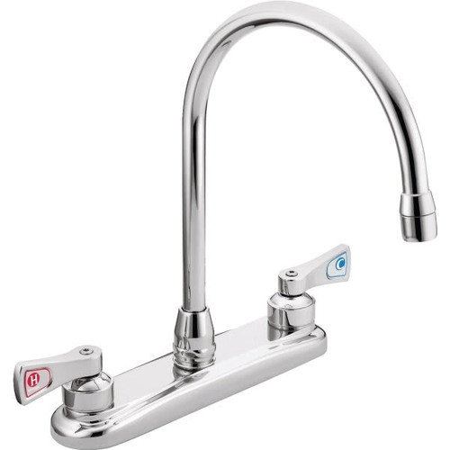 Moen M-Dura Chrome 1.5gpm Two-Handle Kitchen Faucet