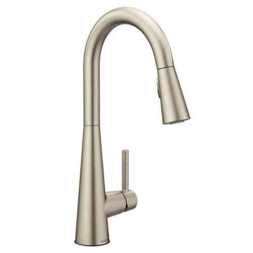 Moen  Sleek Pull-Down Kitchen Faucet, 1.5 Gpm, Stainless Steel