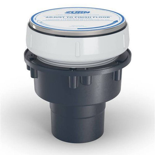 Zurn Ezc Abs Floor Drain Cleanout 5" Rnd Nickel Bronze Head 3" X 4" Weld Outlet