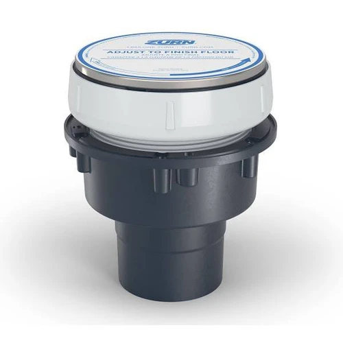 Zurn Ezc Abs Floor Drain Cleanout 5" Round Stainlesssteel Head