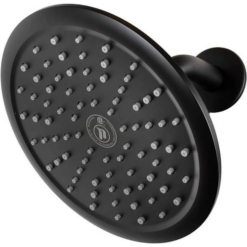 Niagara Rainfall Spa 8-Inch 1 Spray 1.75 GPM Fixed Showerhead In Matte Black