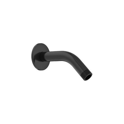 Niagara 6-Inch Stainless Steel Shower Arm With Flange In Matte Black