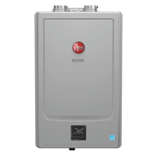 Rheem Prestige Ikonic 10.1 GPM Super High Efficiency Field Convertible Tankless Water Heater With Recirculation