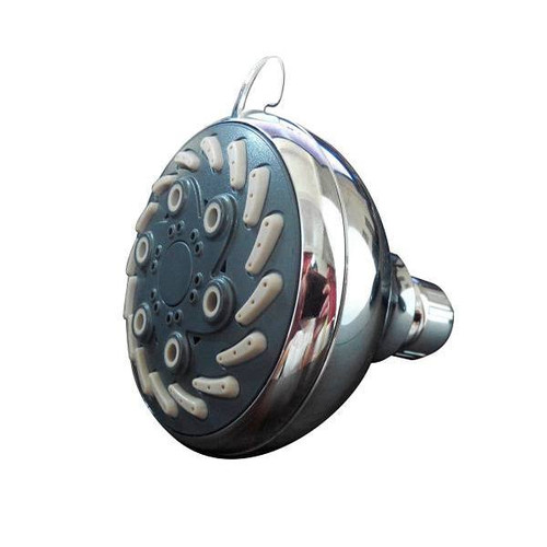 Lodging Star 6-Setting 35 Chrome Fixed Shower Head Case Of 48