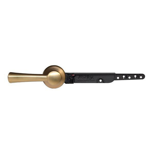 Korky Strongarm Toilet Flush Handle/Lever Simple Brushed Gold