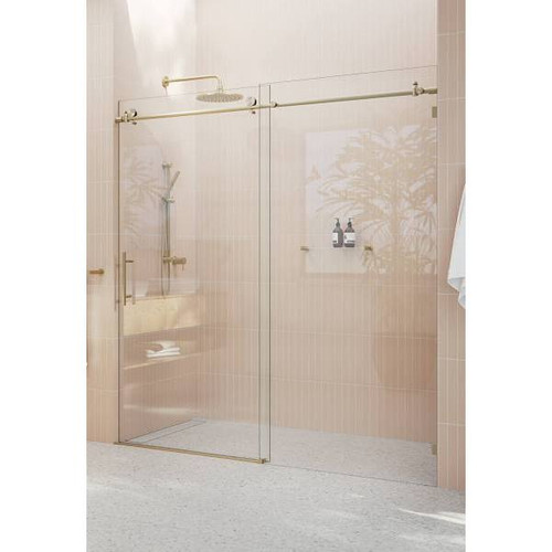 Glass Warehouse Eclipse 72"X78" Frameless Glass Shower Doors Gw-Sld-72-Bb