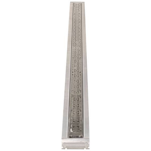 Zurn 60"Drain With Dec Block Grate And Outlet