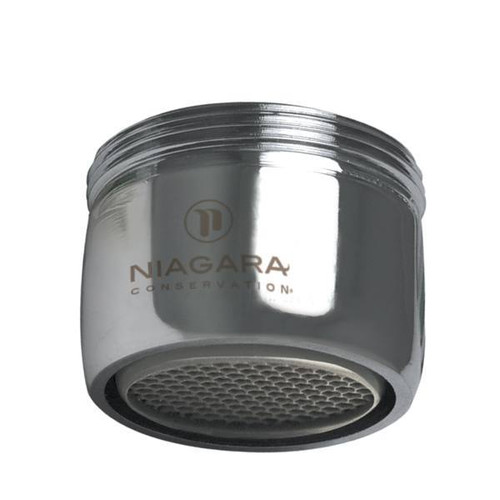 Niagara 1.0 GPM Dual-Thread Bubble-Spray Faucet Aerator In Chrome (60-Pk)