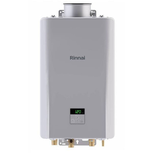 Rinnai Non-Condensing Indoor Tankless Water Heater Propane Gas Re160i 160000 BTU