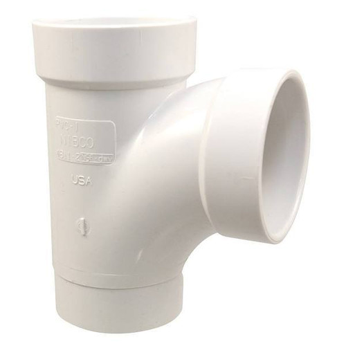 Nibco Dvw PVC  1-1/2" Ftg Tee 4 Model Ftgxhxh