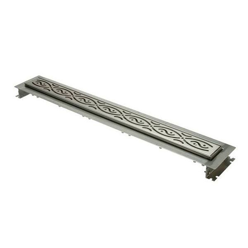 Zurn 28"Linear Shower Drain With Serenity Grate