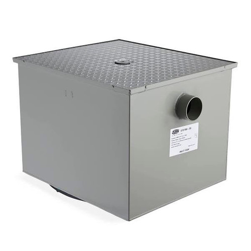 Zurn 3" Grease Trap With Flow Control 35gpm
