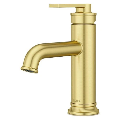 Price Pfister Colfax Sgle Control 4" Centerset Bathroom Faucet Brushed Gold