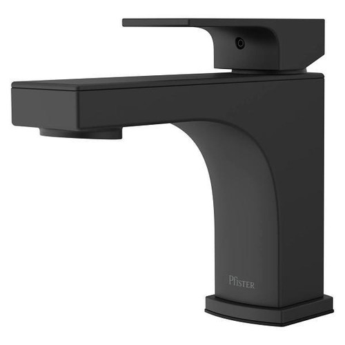 Price Pfister Pfirst Modern Single Control Faucet Matte Black