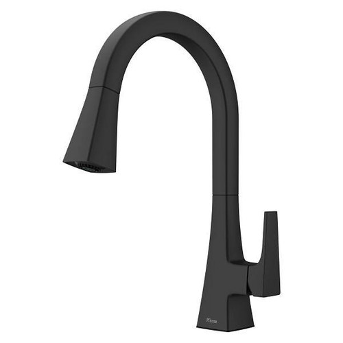 Pfister Modern 1-Handle Pull-Down Kitchen Faucet In Gold