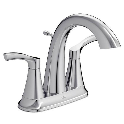 Cleveland Faucet Group Ash Centerset Lavatory 50/50 Chrome 1.0 Gpm