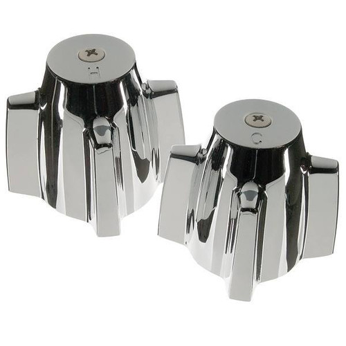 Danco Pair Of Faucet Handles For Central Brass In Chrome