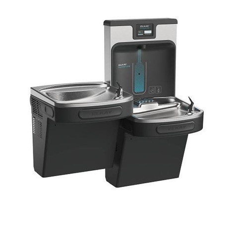 Elkay Enhanced Ezh20 Bottle Filling Station Single ADA Cooler In Black