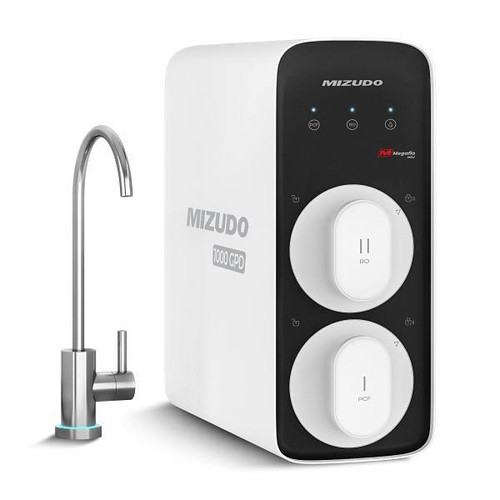 Mizudo Megaflo Mini 1000 Gpd 8-Stage Reverse Osmosis Filtration System