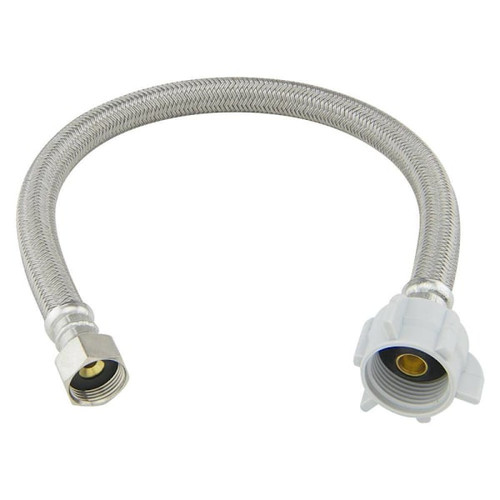 Brasscraft 1/2" Flare X7/8" Ballcock Nut X16" Braid Polymer Toilet Cn Case Of 25