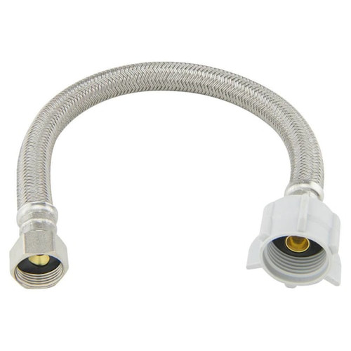 Brasscraft 1/2" Flare X7/8" Ballcock Nut X12" Braid Polymer Toilet Cn Case Of 25