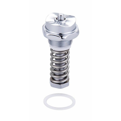 Central Brass Self-Closing Stem Assembly With Centerpiece