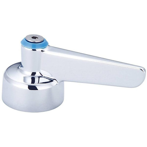 Central Brass Lever Handle With Vandal Proof Screw-Cold